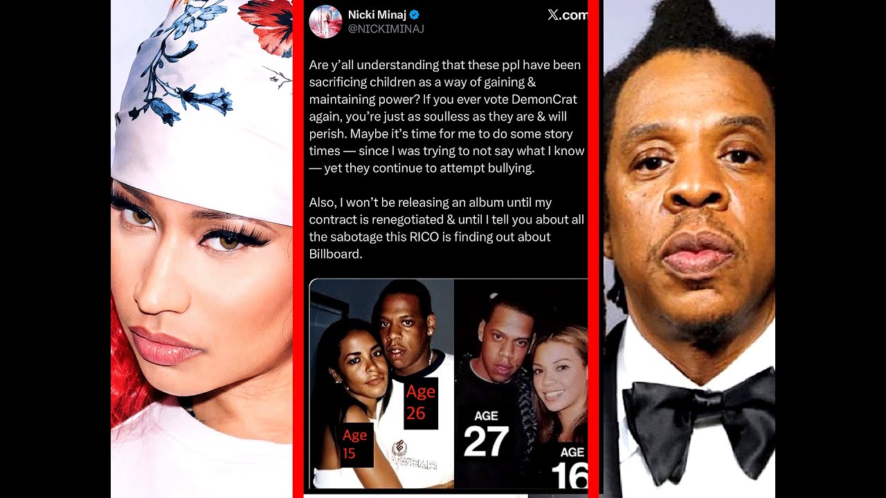 Nicki Minaj GOES OFF ON Jay-Z & RocNation In Twitter Rant Over Aaliyah & Foxy Brown!!