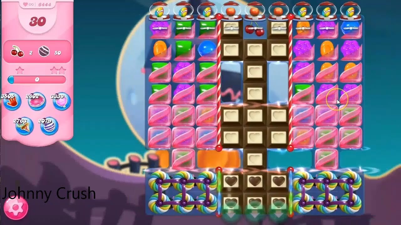 Candy Crush Saga LEVEL 6444 NO BOOSTERS