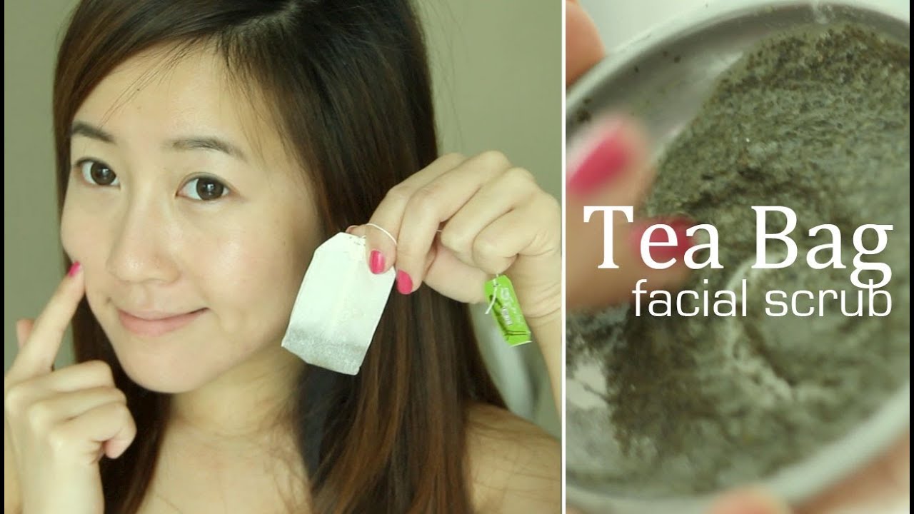 Tea Bag Face Scrub