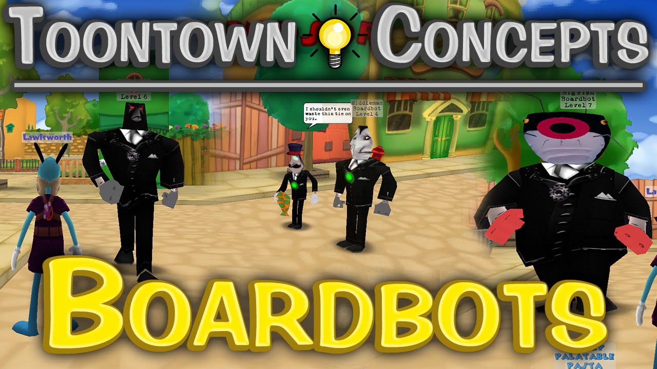 Toontown Concepts: Boardbots