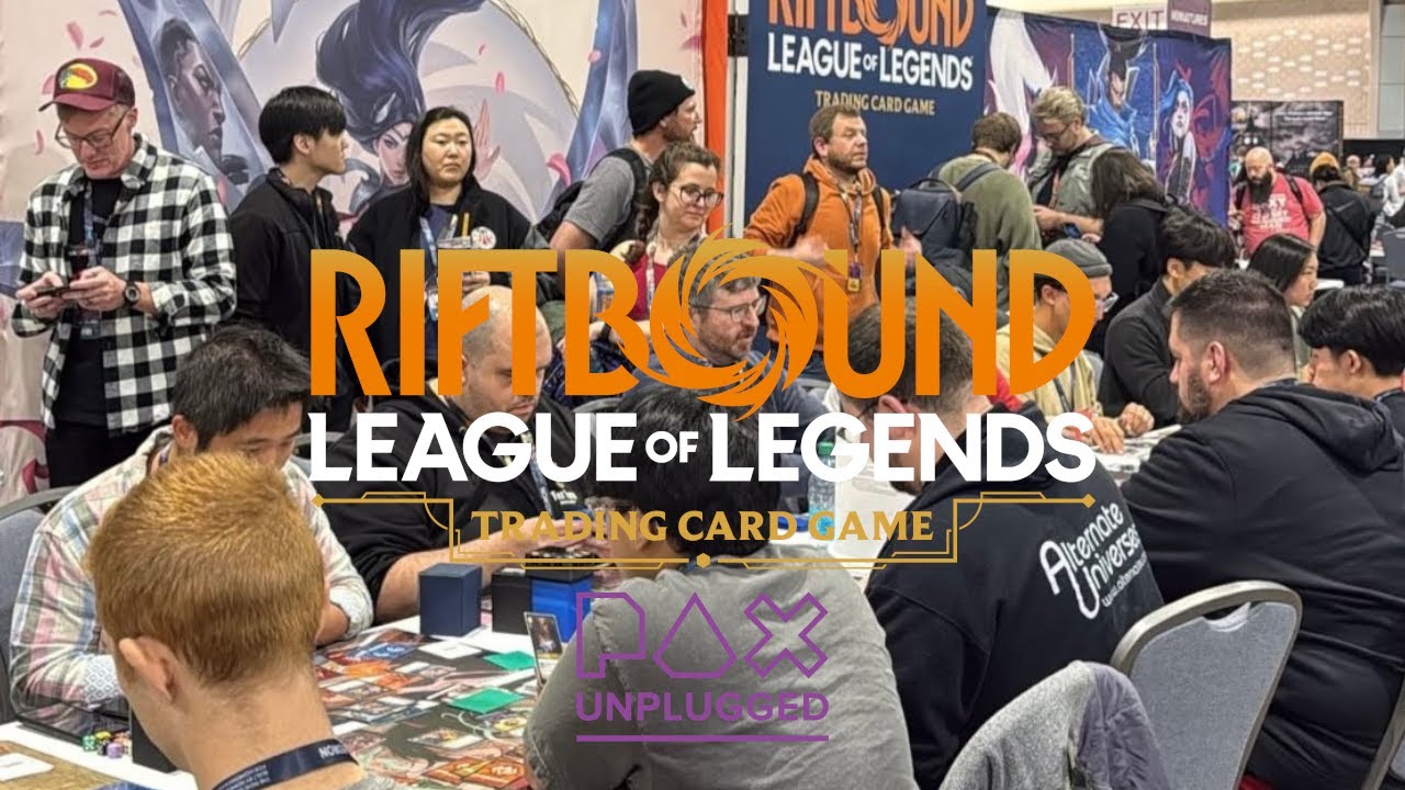 Видеоблог Riftbound: PAX Unplugged!