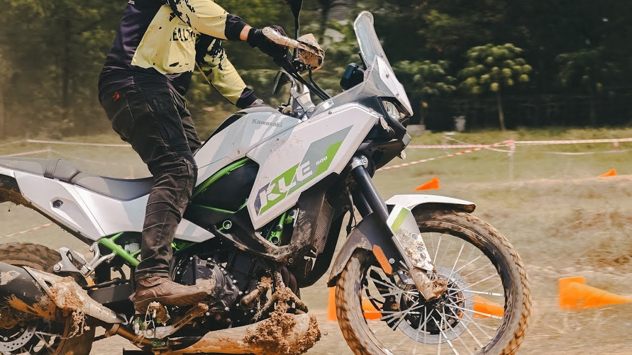 POV Kawasaki KLE500 2026 Test Ride.