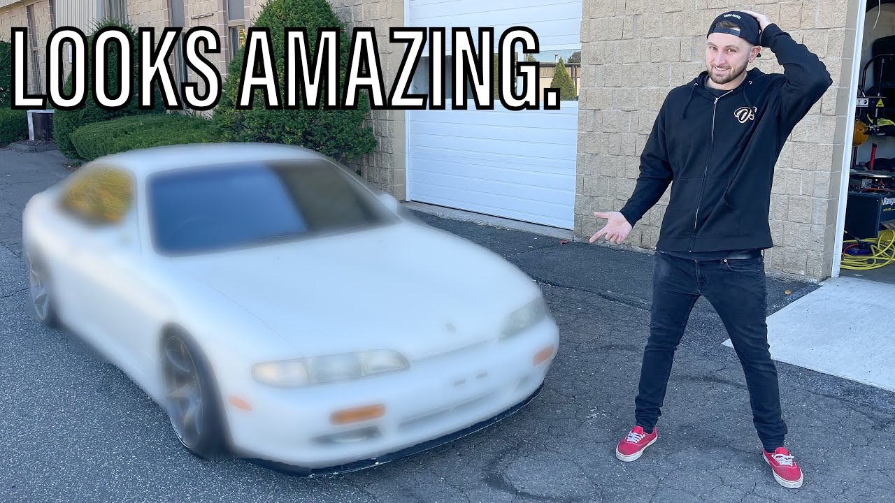 COMPLETELY changed the look of my S14 SILVIA!! (Much needed Aero)