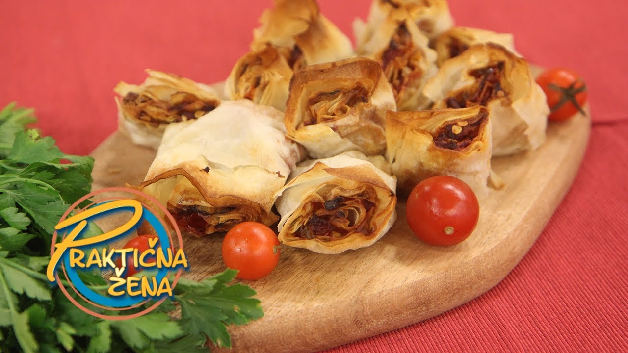 Praktična žena - Pita sa pečenim paprikama