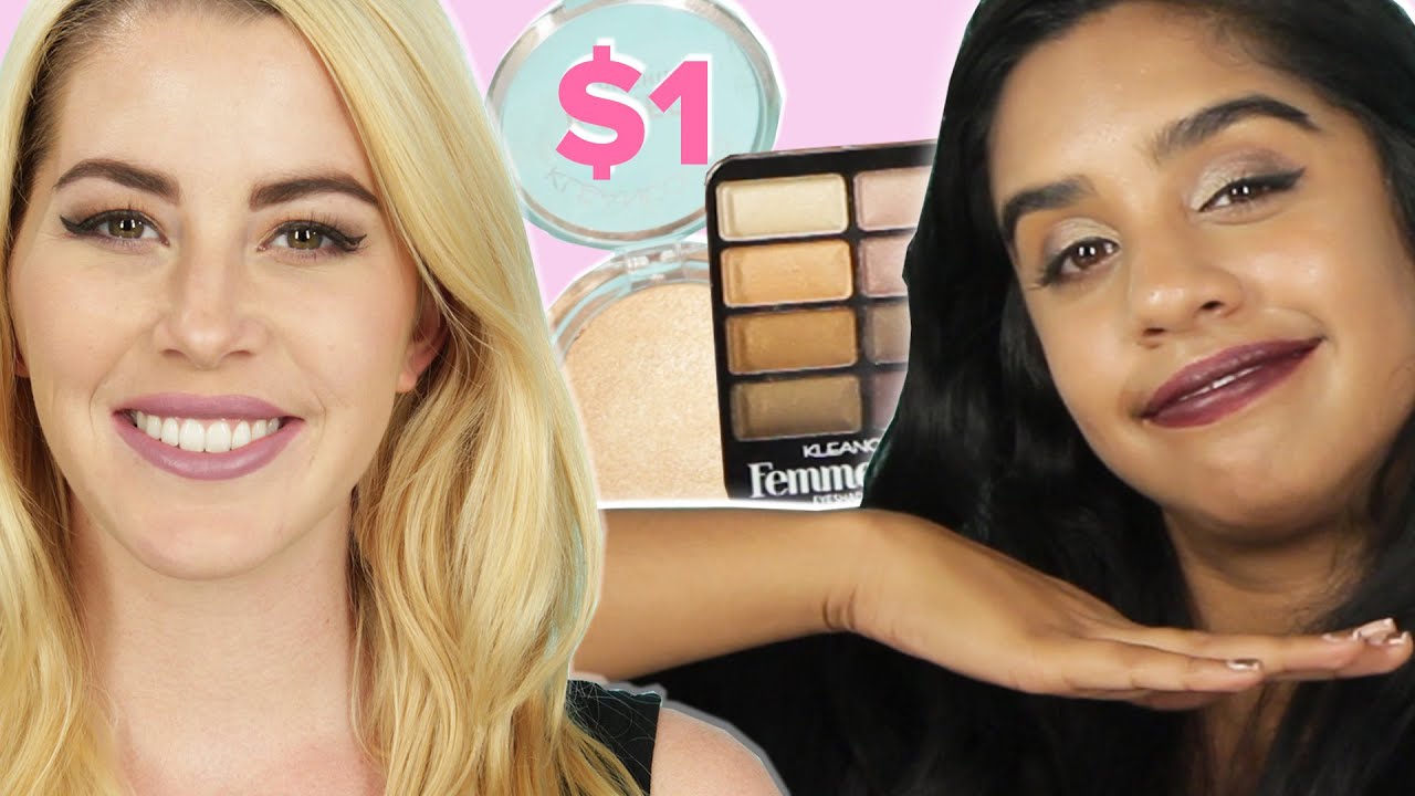 Women Try $1 Makeup