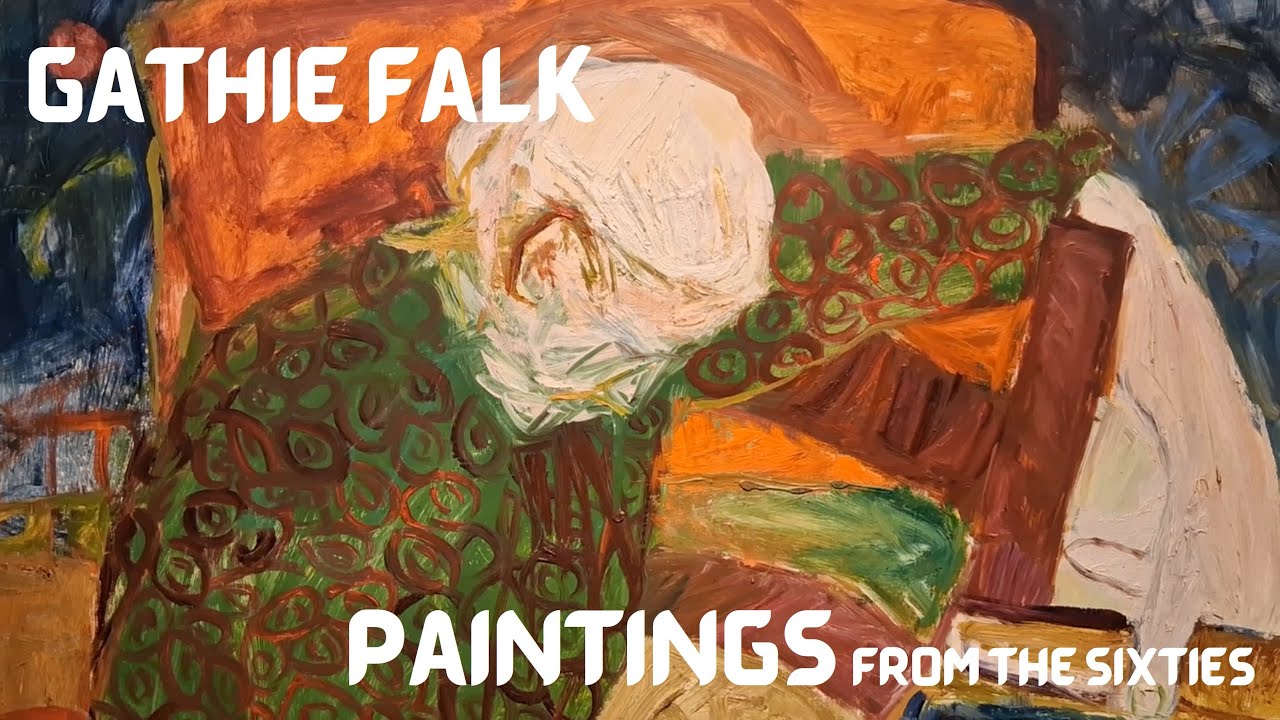 newly discovered paintings from 1960s by senior nonagenarian artist Gathie Falk @ Equinox Gallery