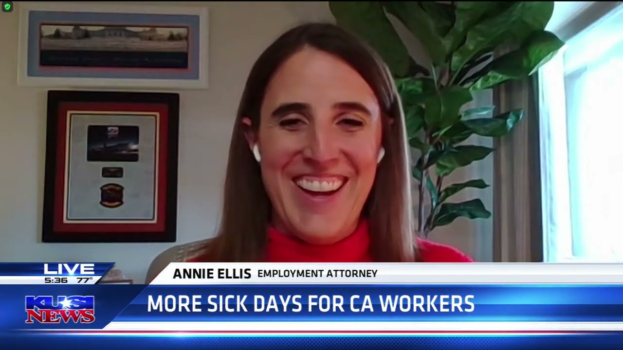 New California Law Increases Sick Days for Workers