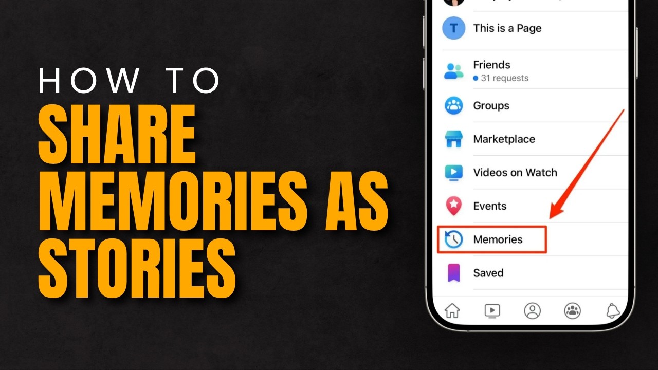 How to Share Your Memories to Your Story on Facebook - Relive & Share Old Posts