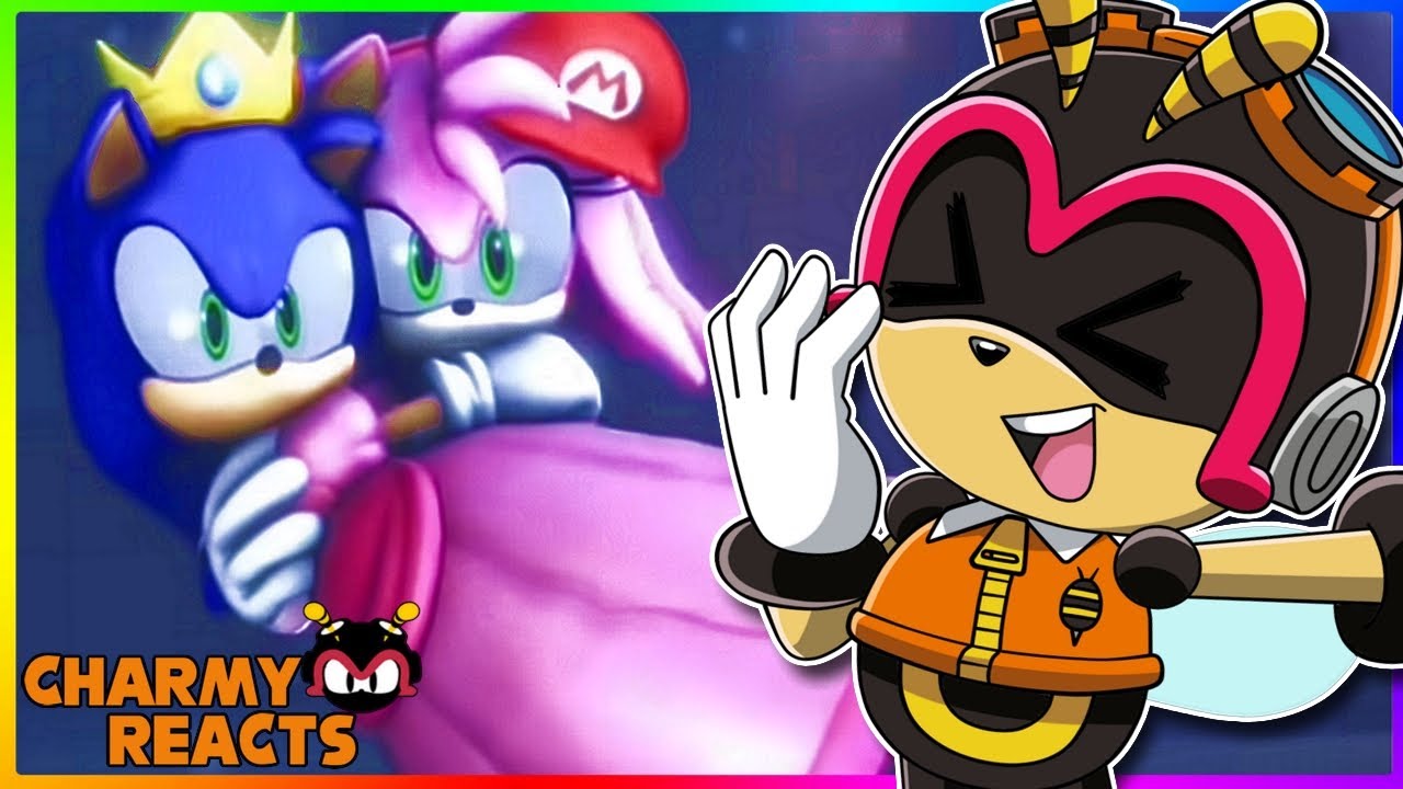 SONIC IS A PRINCESS?! - Charmy Reacts to Mistletoe Madness