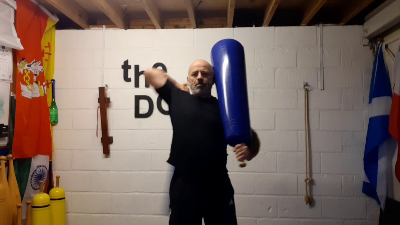 Persian Meel swinging. 6kg up to 16kg each and back.