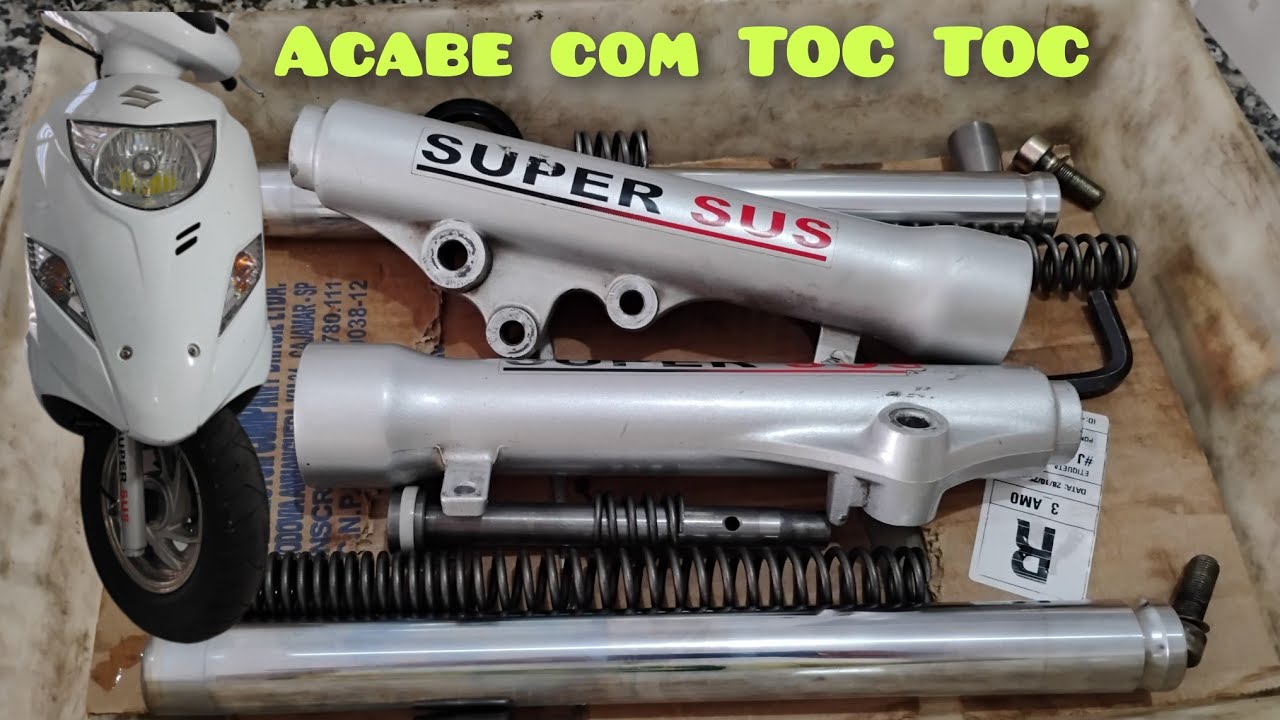  Sua Moto tá com esse barulho TOC TOC, na suspensão? Veja esse vídeo e resolva você mesmo.