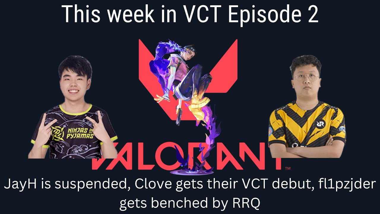 This Week in VCT Episode 2 (JayH suspended, Clove gets VCT debut, fl1p benched in RRQ)