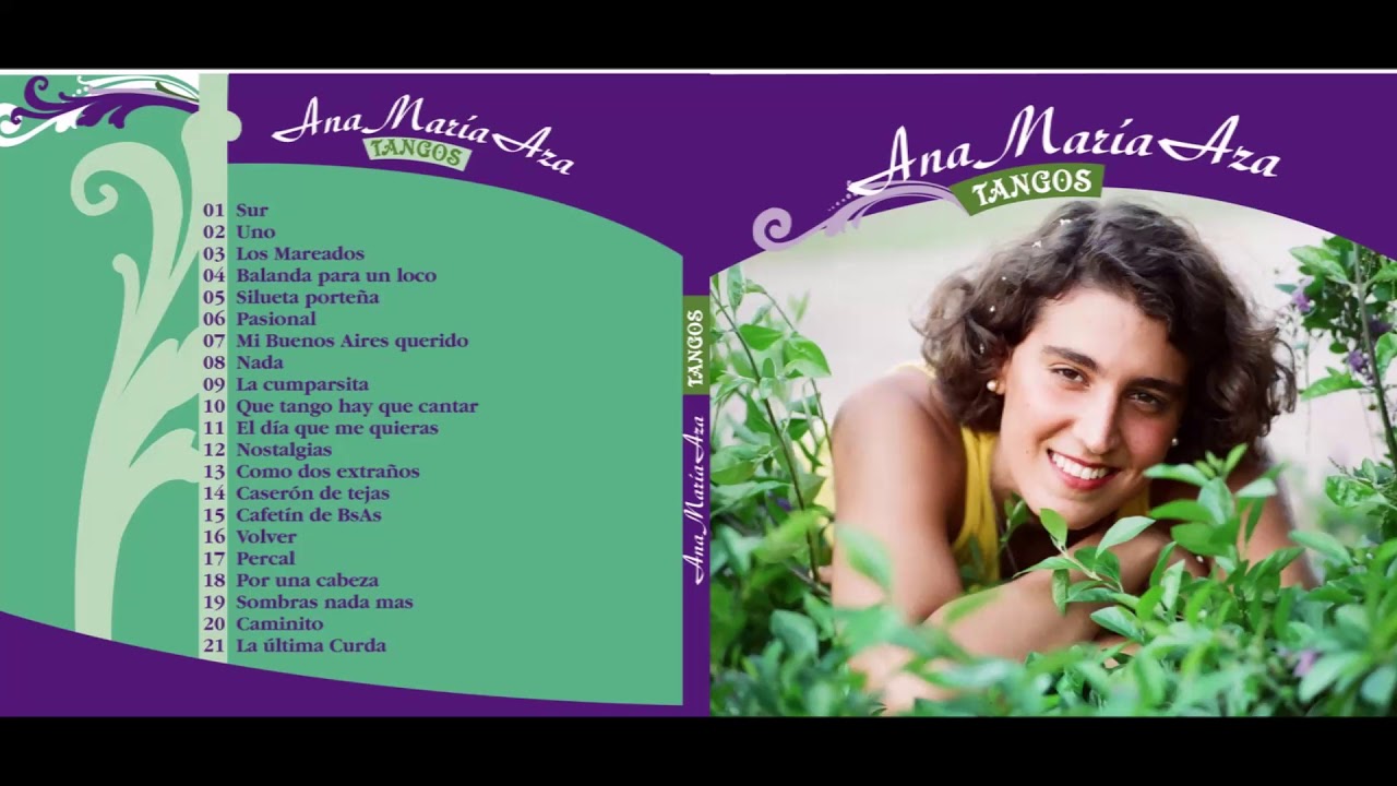 017 Percal. Ana Mar&iacute;a Aza. Tangos &aacute;lbum