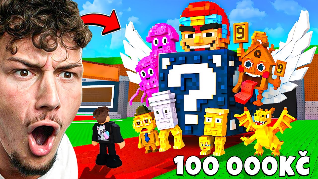 Otevřel Jsem Nejdražší Lucky Block Za 100 000Kč v Steal a Brainrot!