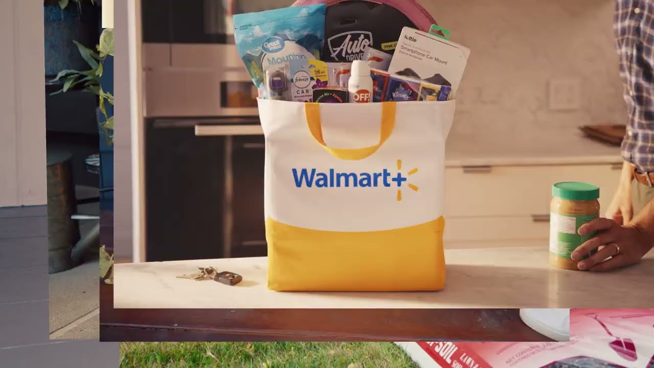 Walmart+. It's Walmart, plus saving even more time & money with free delivery.