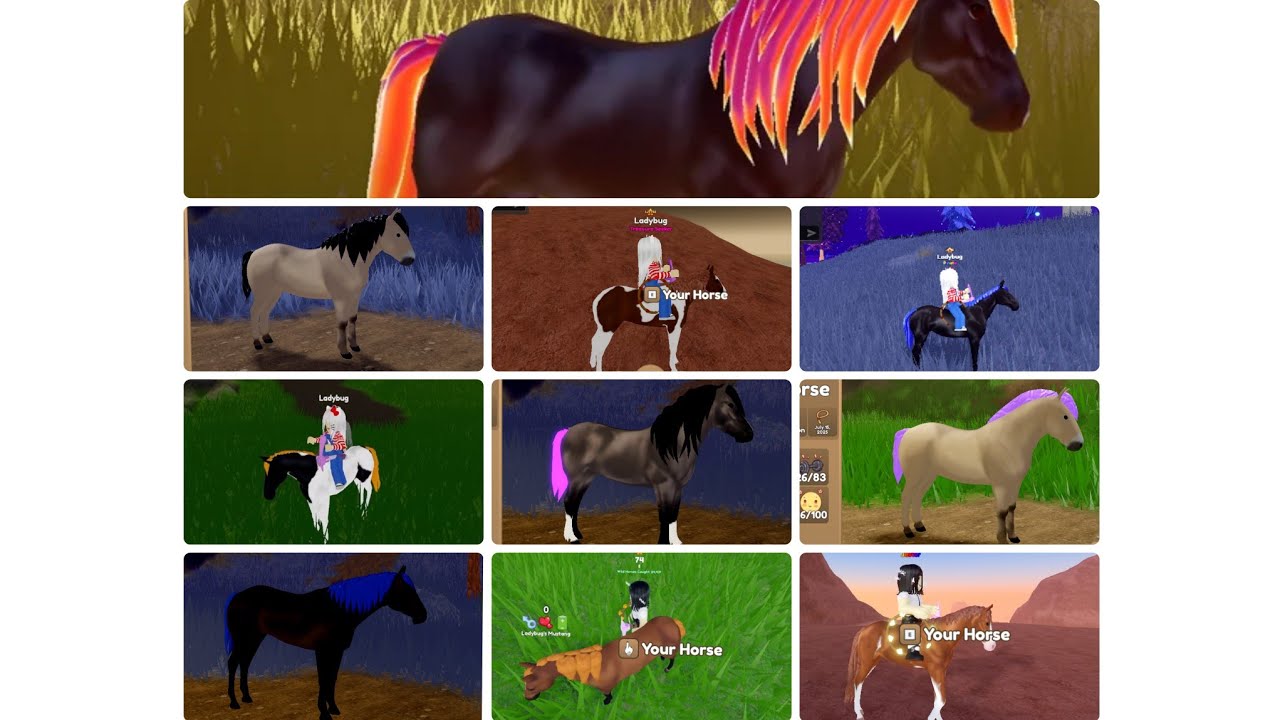 Every IUH I Caught in July (10 Total!) 💖 Wild Horse Islands 🐎