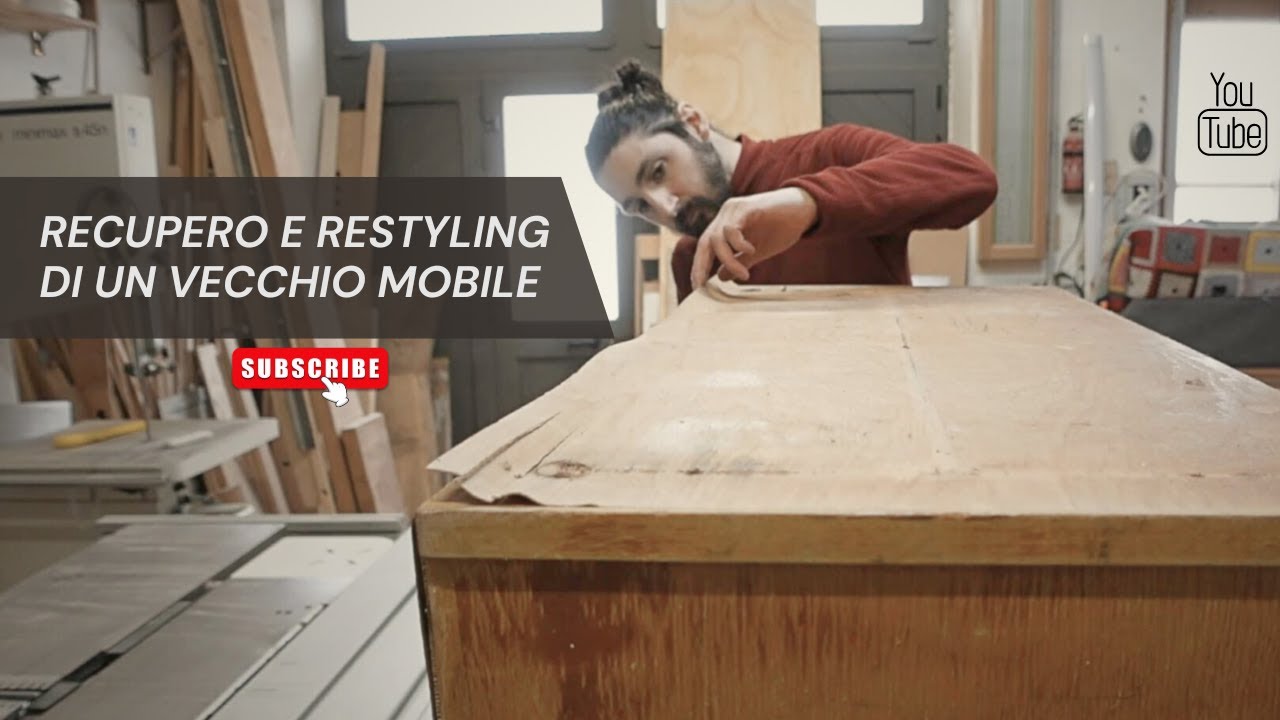 COME RISTRUTTURARE UN VECCHIO ARMADIETTO - DIY WOOD LOCKER MAKEOVER: Repurpose old lockers.