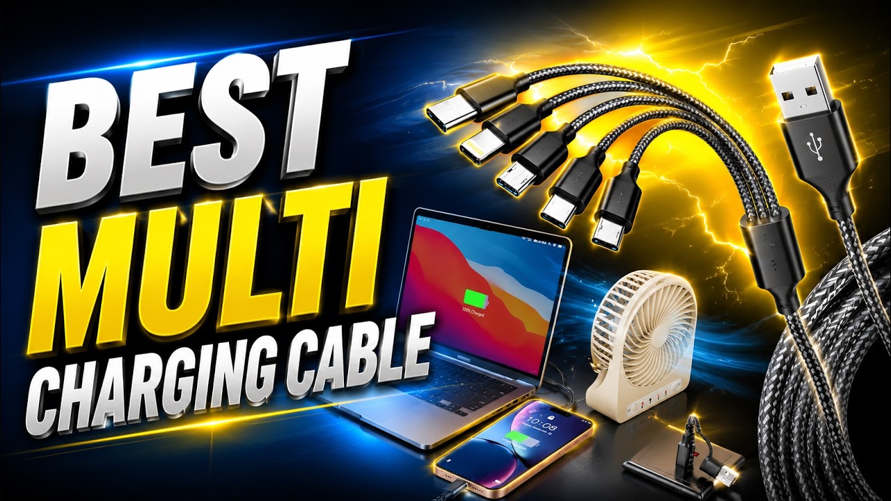 5 Best 5-in-1 Multi Charging Cable of 2026 | Top Picks Reviewed