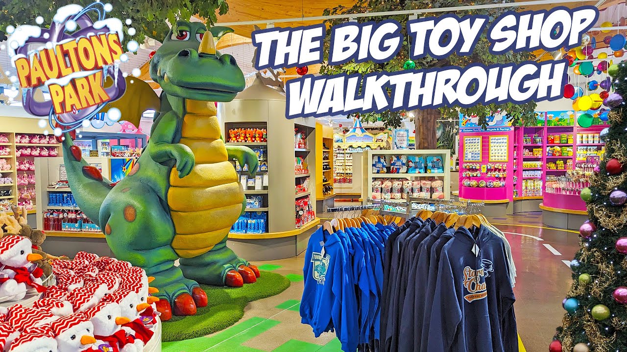 The Big Toy Shop Christmas Tour at Paultons Park Home of Peppa Pig World (Dec 2023) [4K]