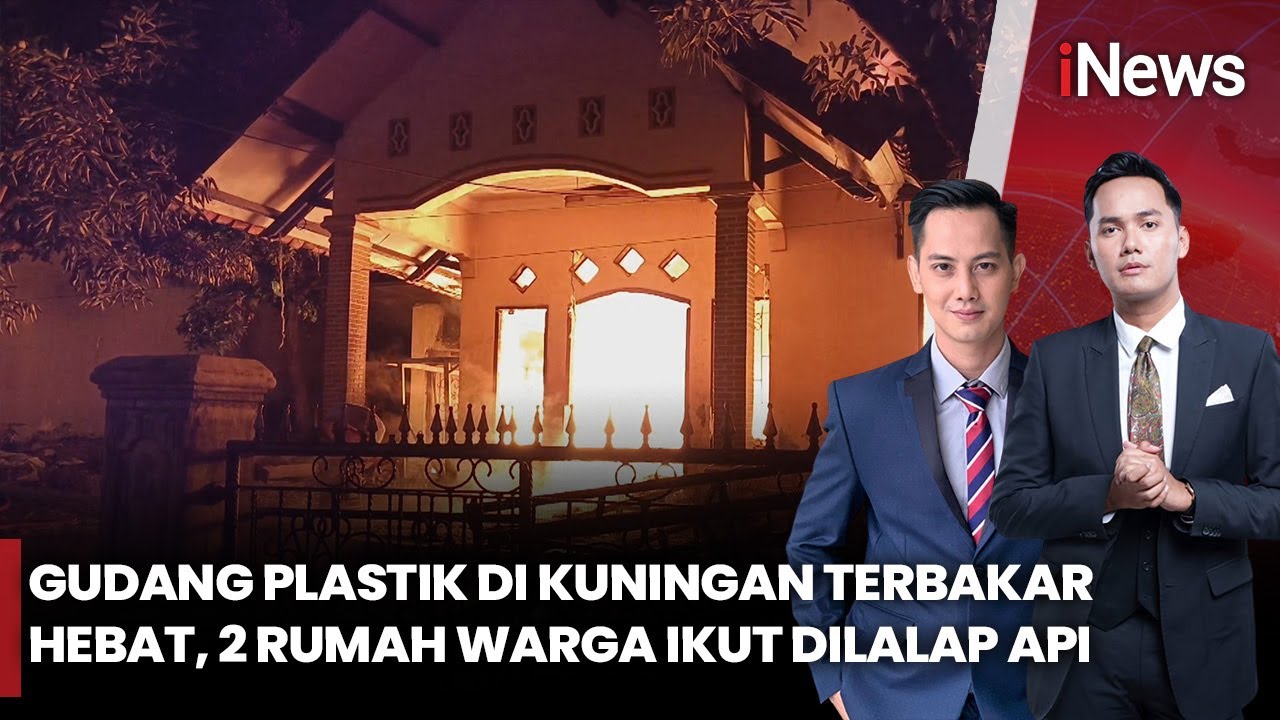 Si Jago Merah Merembet ke Permukiman, Gudang Plastik Kuningan Ludes Terbakar | iNews Pagi 15/1