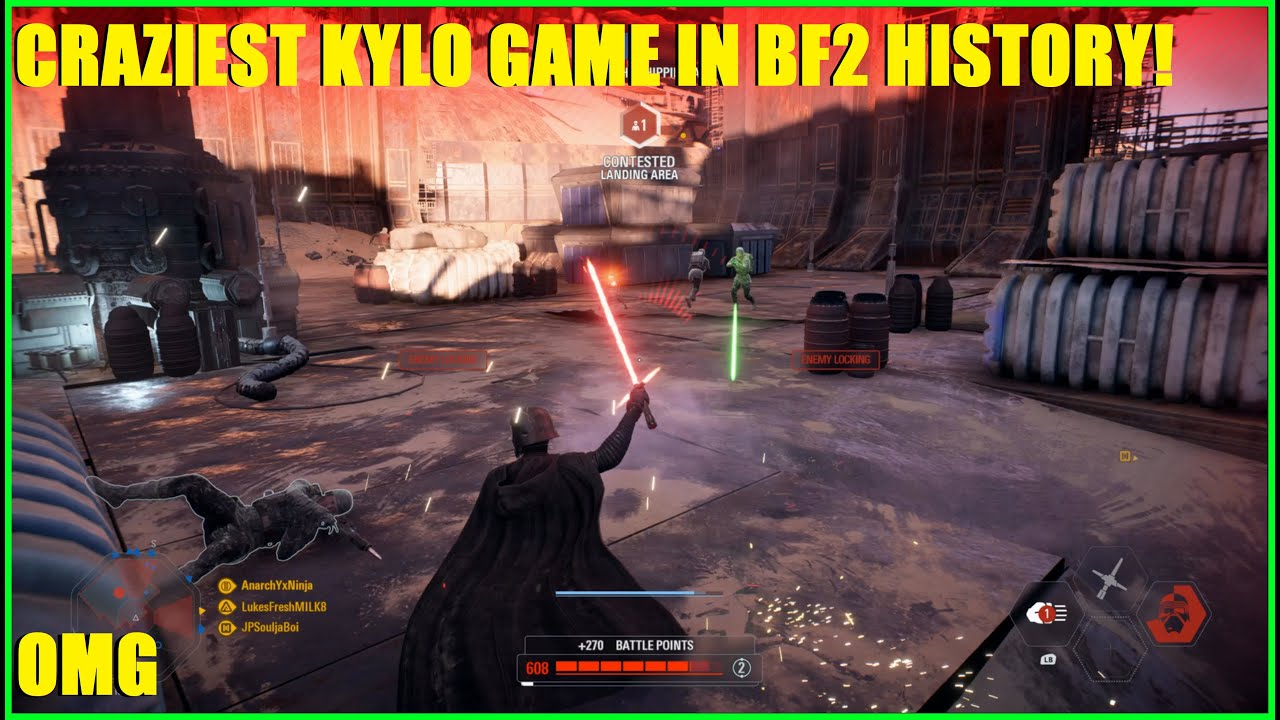 Star Wars Battlefront 2 - This Kylo game was AMAZING! How did we last that long! THIS is how to PTFO