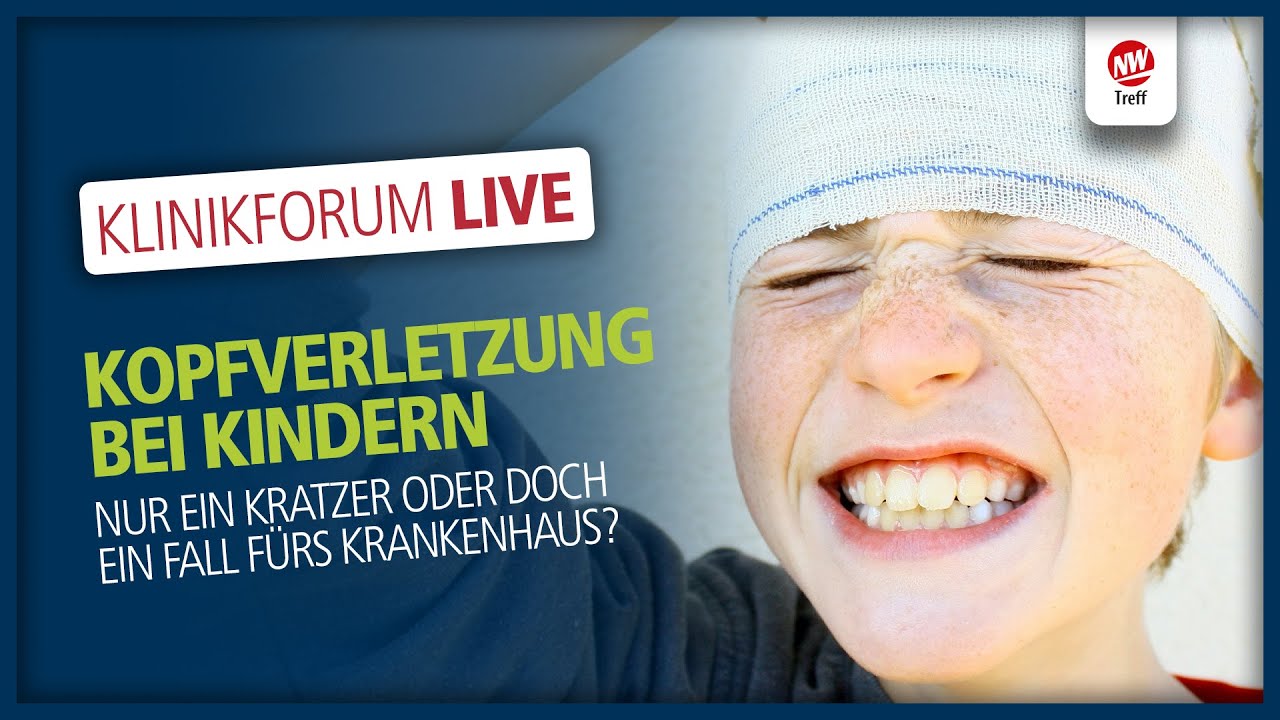 KLINIKFORUM Live | Kopfverletzungen bei Kindern 🤕