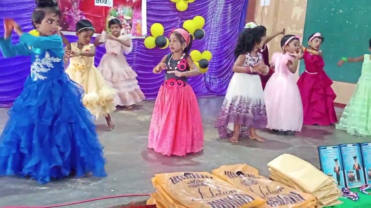 Sinna sinna aasai song#சின்ன சின்ன ஆசை பாடல்#preschool kids#kaithady nunavil preschool 