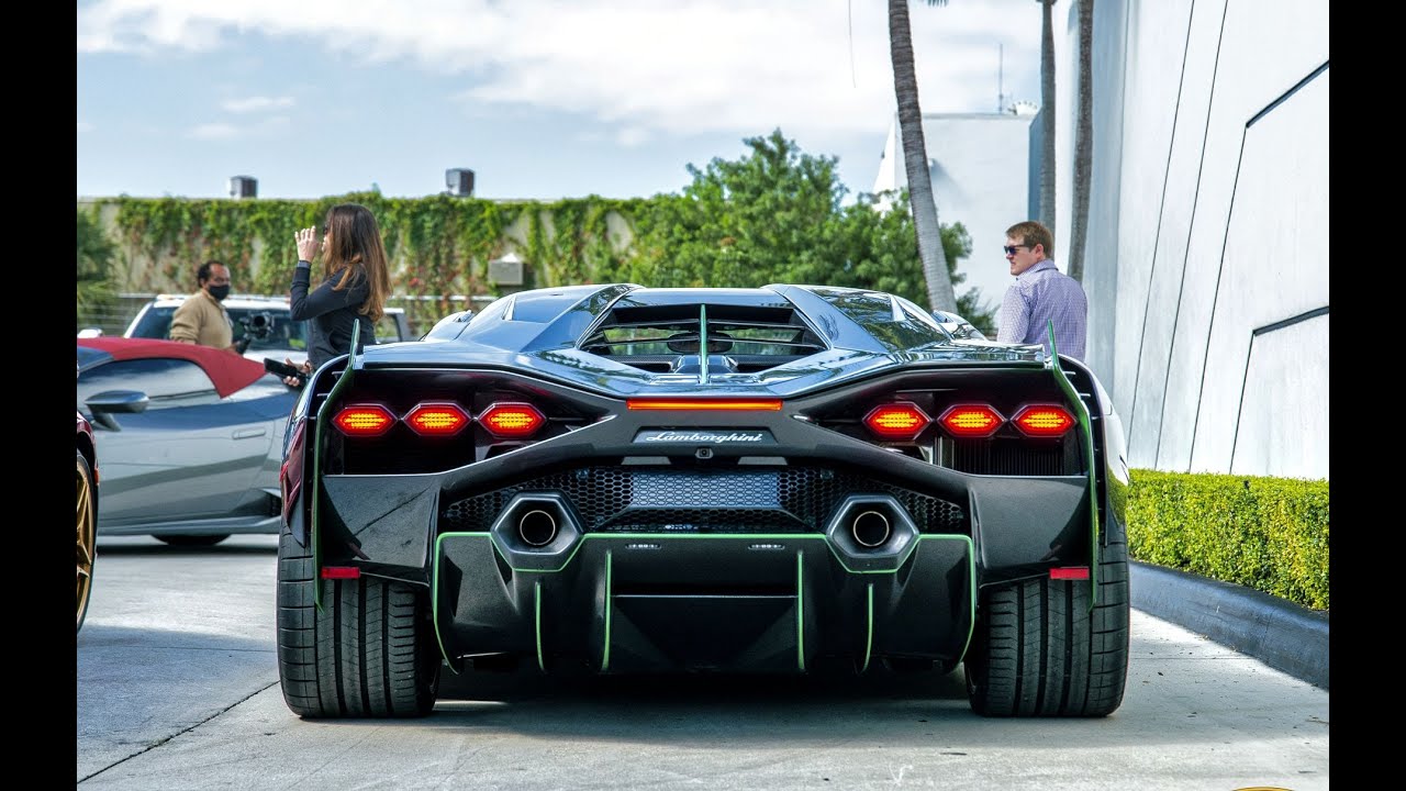 Lamborghini SIAN, Aventador SVJ, Huracan STO, Huracan EVO - Best Of Lamborghini Drive By Compilation