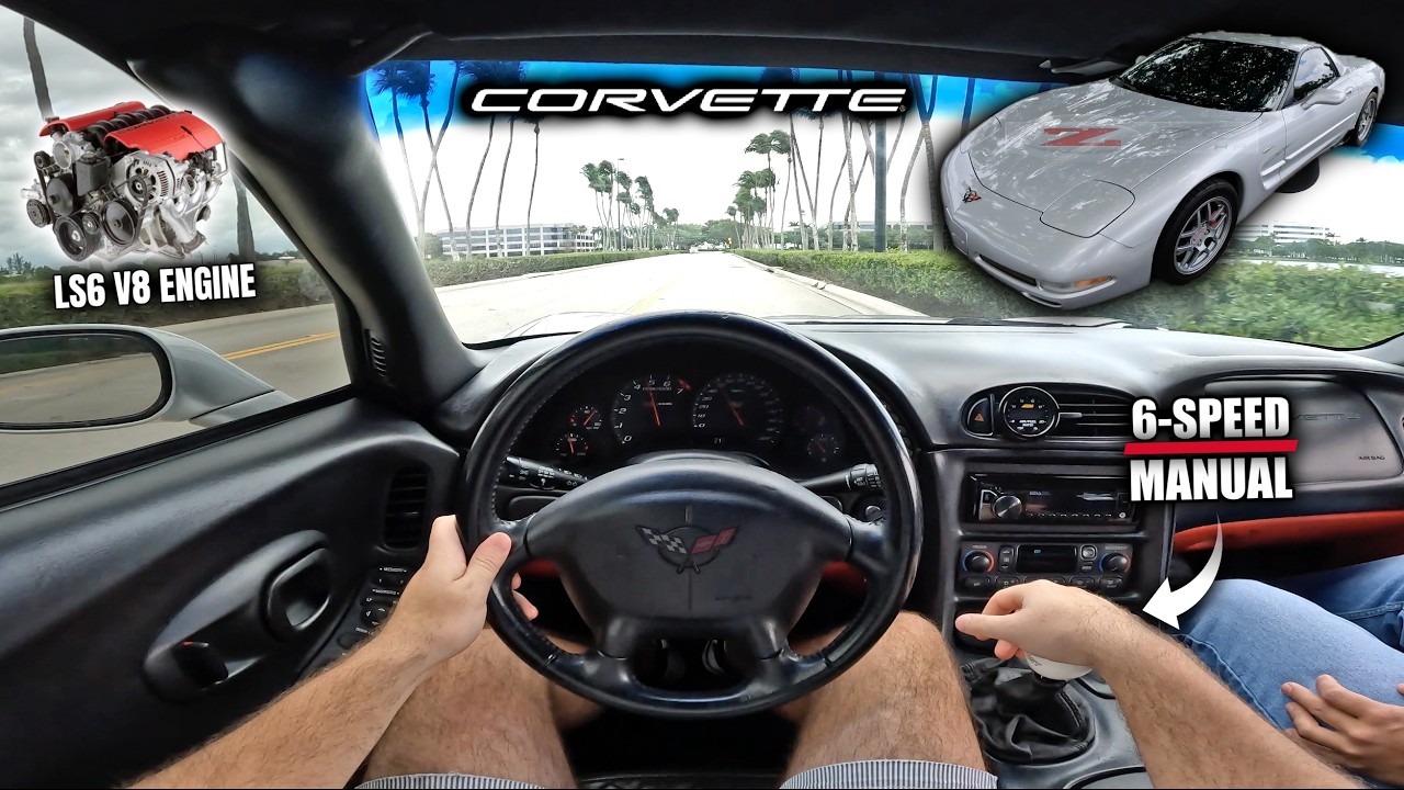 LOUD C5 CORVETTE Z06 POV Drive [4K] - C5 Z06 (LS6) w/ LT Headers HARD PULLS!