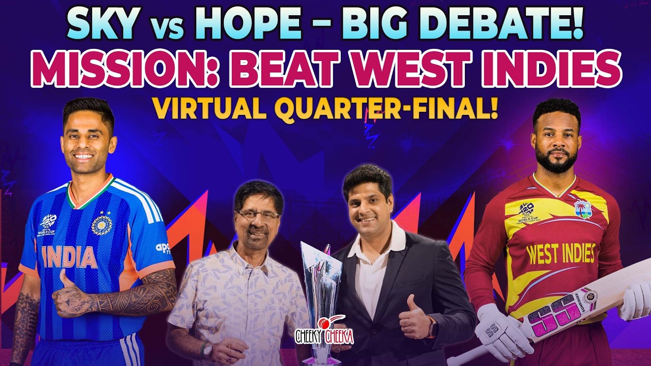 SKY vs HOPE - BIG DEBATE! | MISSION: BEAT WEST INDIES | VIRTUAL QUARTER-FINAL!
