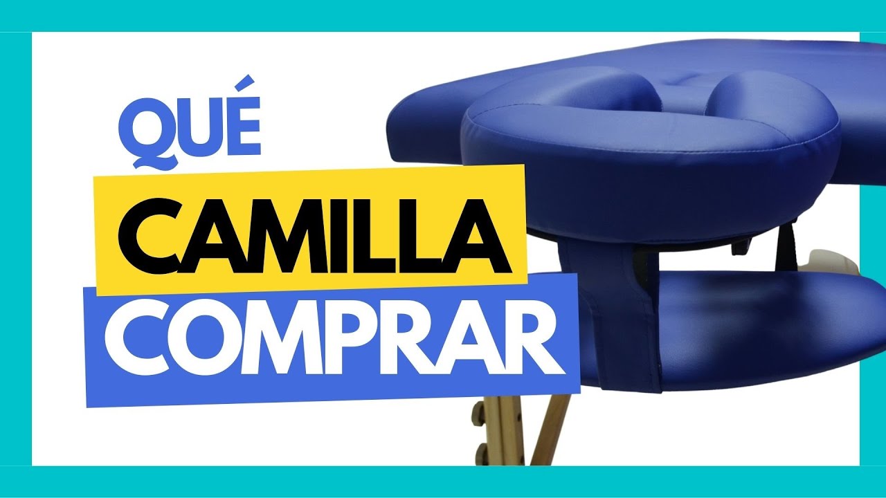 CAMILLAS para MASAJE 💆‍♀️  ¡MIRA este VÍDEO antes de comprar 🔍