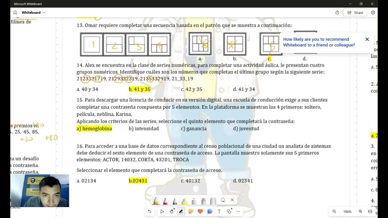 CORRECCIÓN DE LÓGICA Y ATENCIÓN SIMULACRO 04
