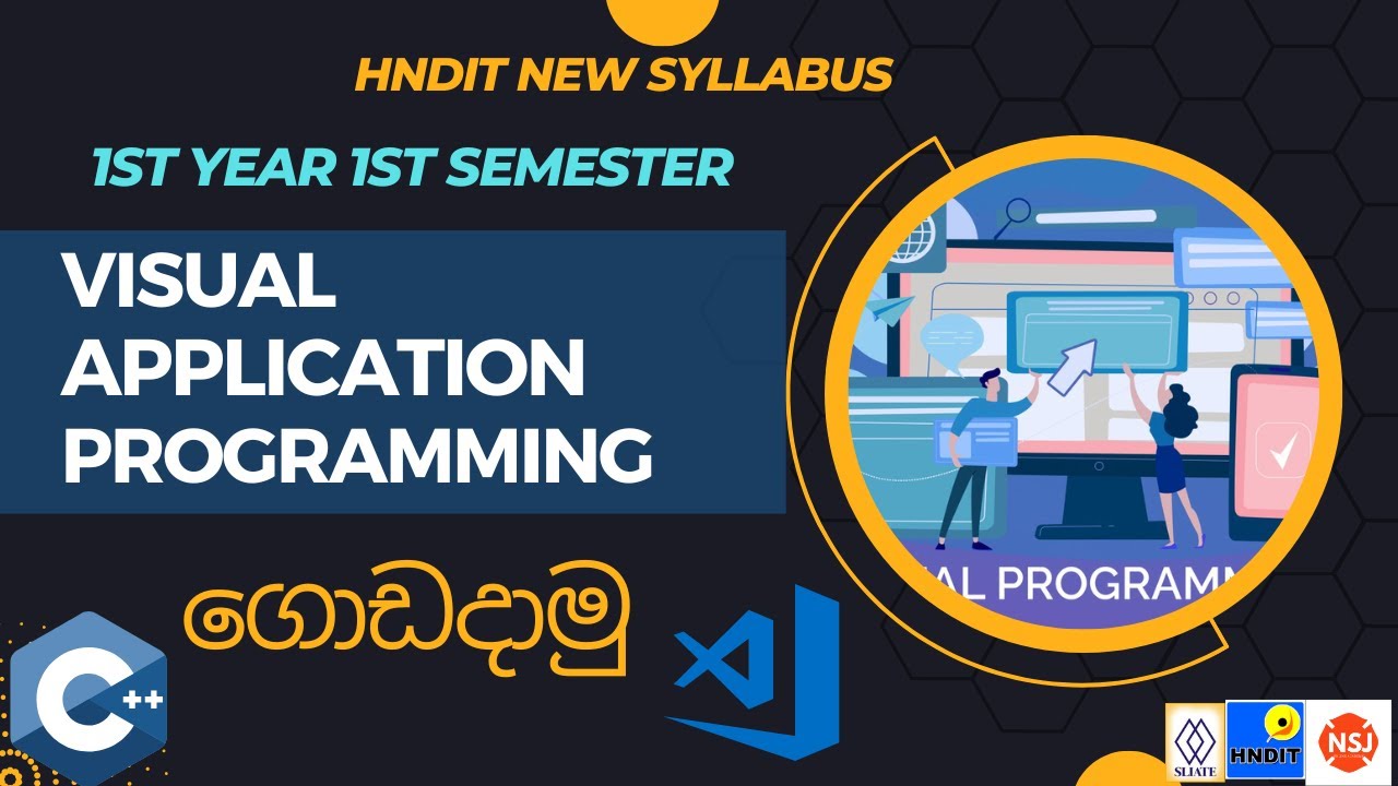 Visual Application Programming|කුප්පි 01|NSJ Online Academy