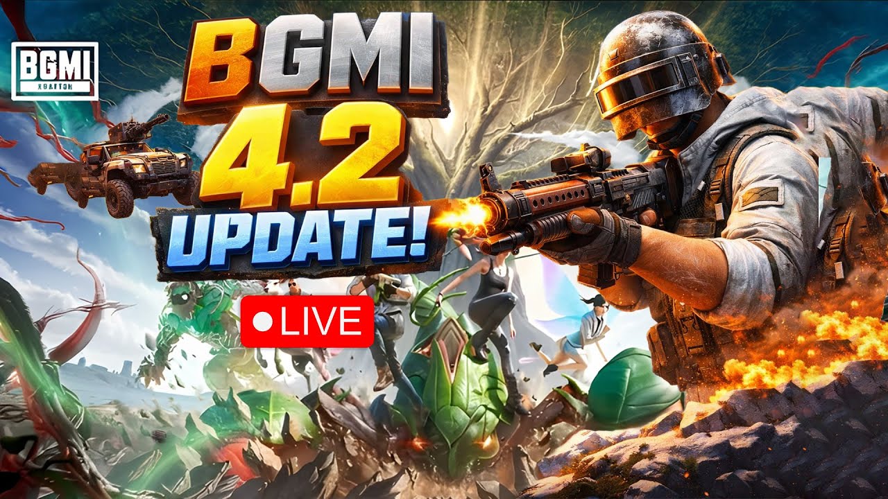 🔴BGMI LIVE 4.2 Update  | High Kill Gameplay & Intense Fights #bgmi  #game #kpislive #mobilegame