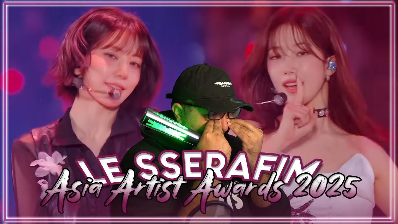 LE SSERAFIM 'Born Fire, Ash, & HOT' Asia Artist Awards 2025 REACTION | YEAR END FIMMIES ARE BACK 😍