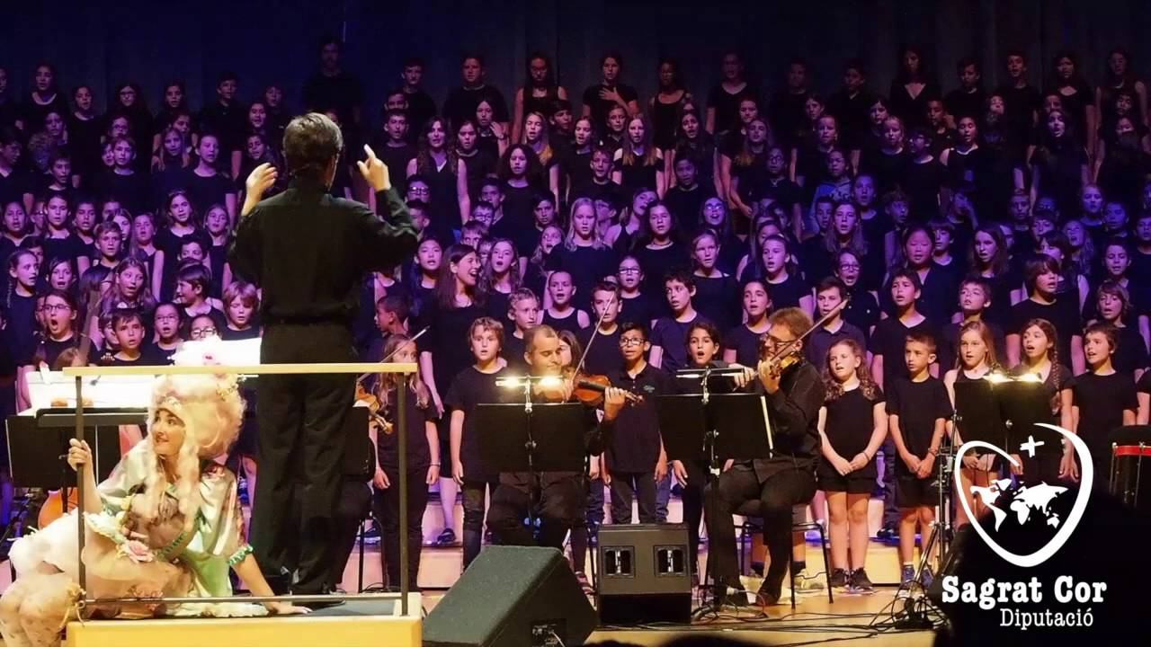 Sagrat Cor Diputació CANTANIA 2016. 5è de Primària