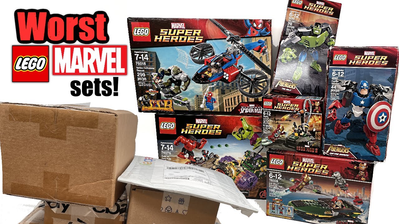 I bought the WORST LEGO Marvel sets - eBay HAUL!