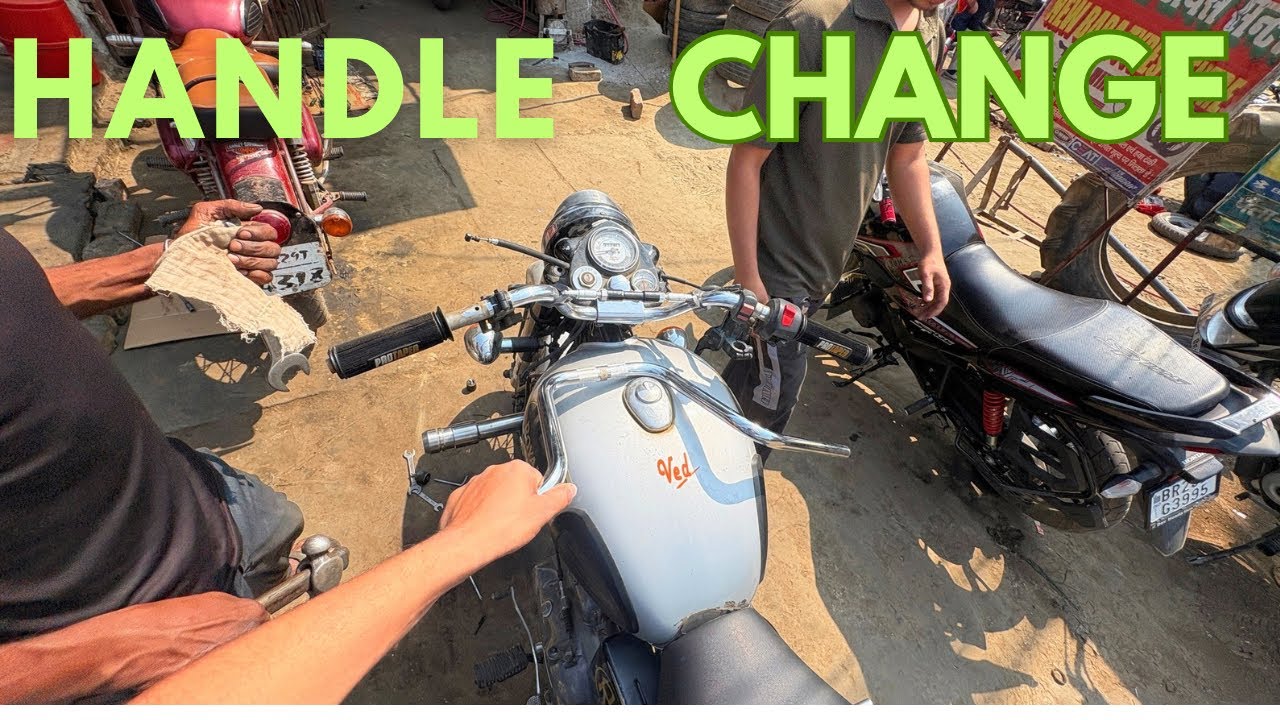 CLASSIC 350 2018 HANDLE CHANGE | NEW LOOK | ROYAL ENFIELD CLASSIC 350 | FIRST IN INDIA