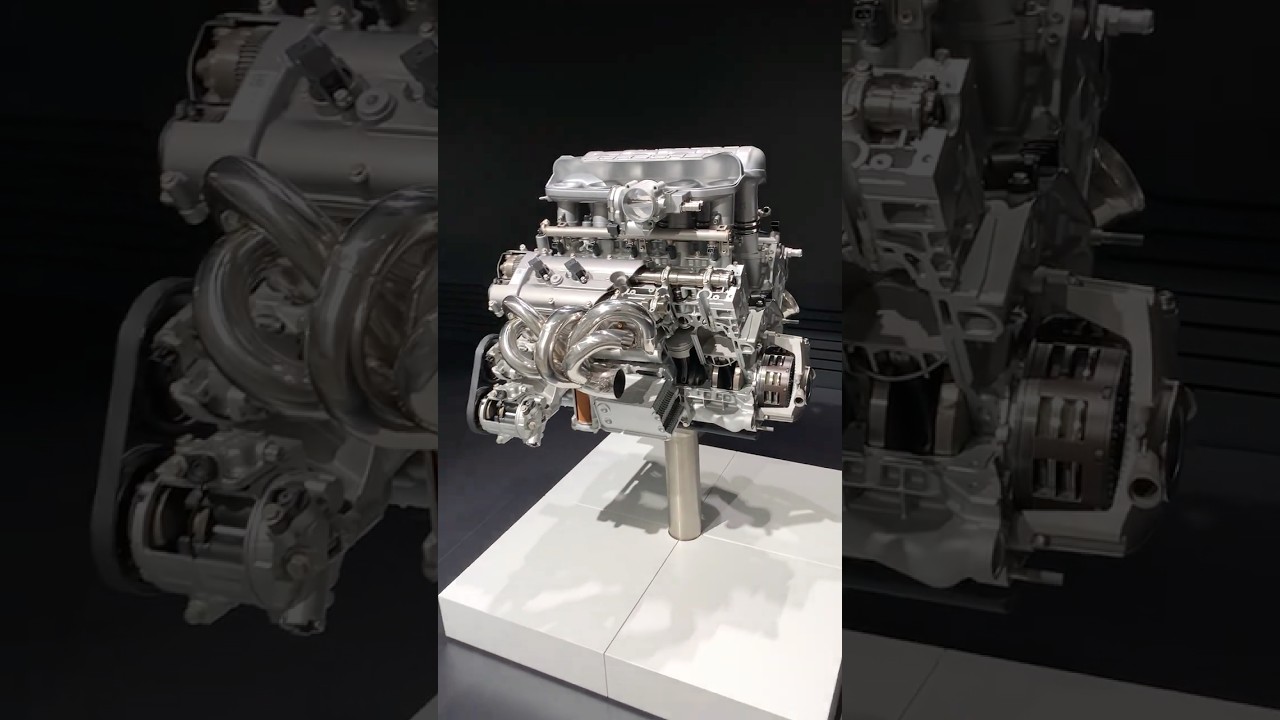 Porsche Typ M80 V10 engine from Carrera GT