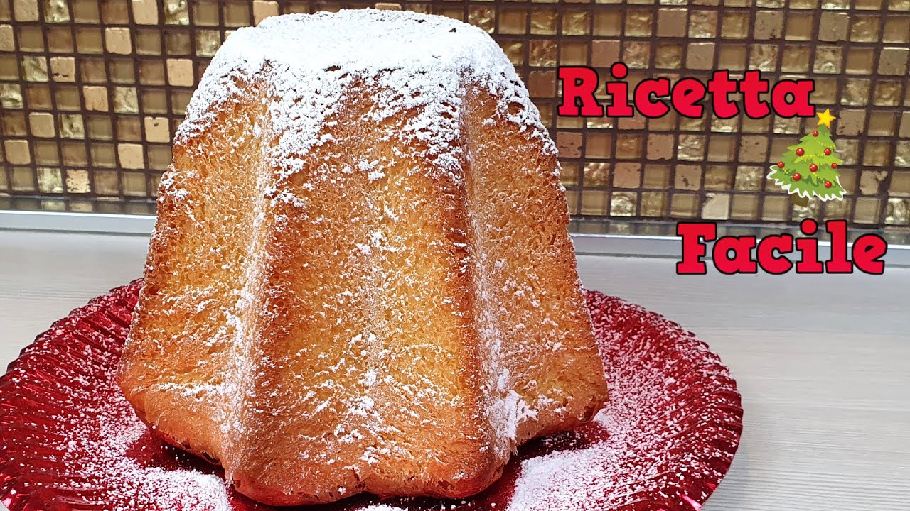 PANDORO FATTO IN CASA -RICETTA FACILE