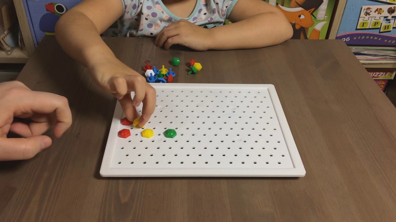 Мозаика (как научить играть)