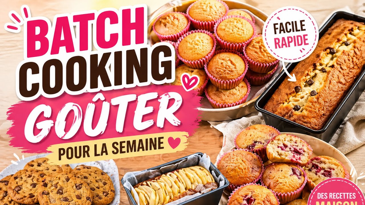 BATCH COOKING |Go&ucirc;ter de la semaine |Justfouzia