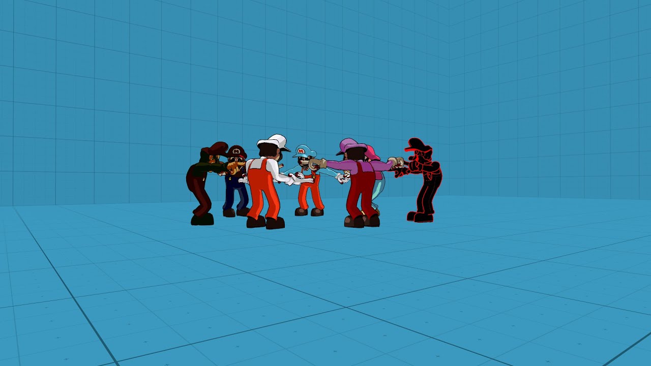 horror mario's in vrchat