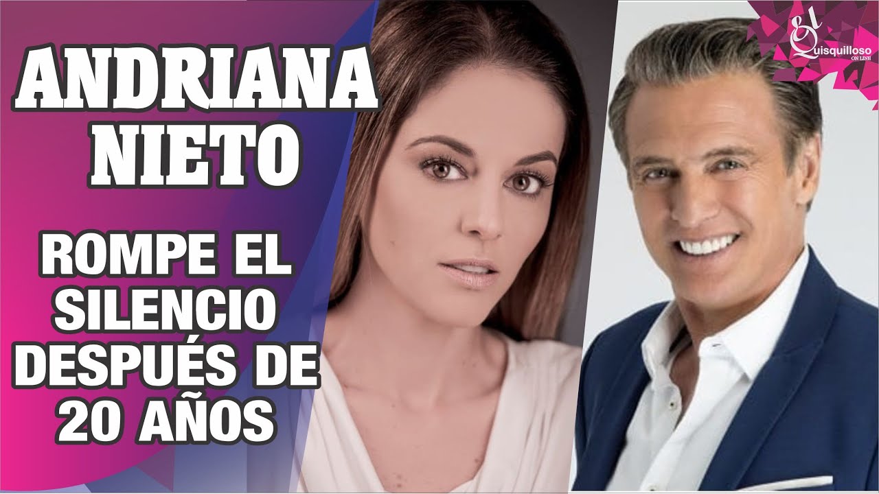 Adriana Nieto rompe el silencio y habla sobre lo que pasó entre ella y el actor Juan  Soler