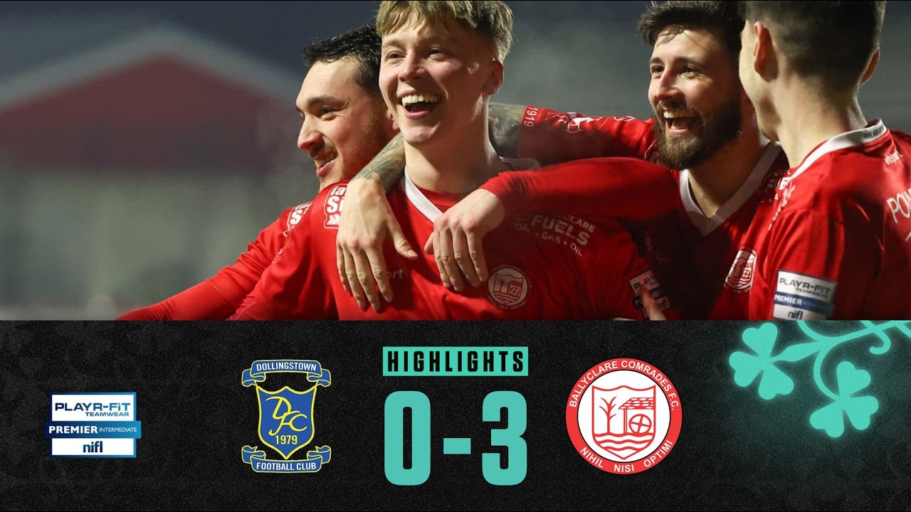 COMRADES WIN! | Dollingstown 0-3 Ballyclare Comrades | #playrfitpil