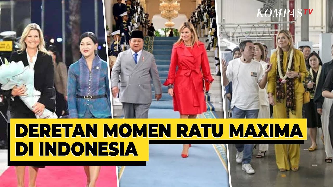 Deretan Momen Ratu Maxima di Indonesia: Kunjungi Pabrik Garmen hingga Bertemu Presiden Prabowo