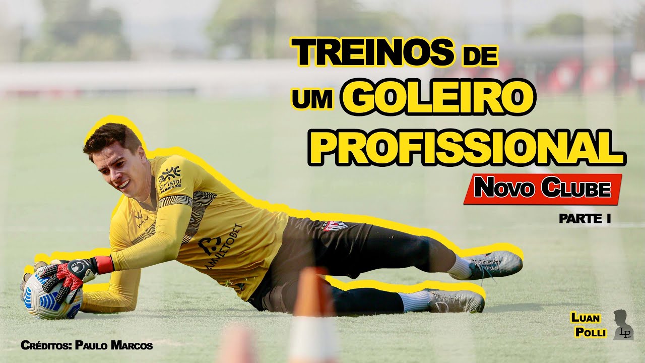 TREINOS de GOLEIRO PROFISSIONAL