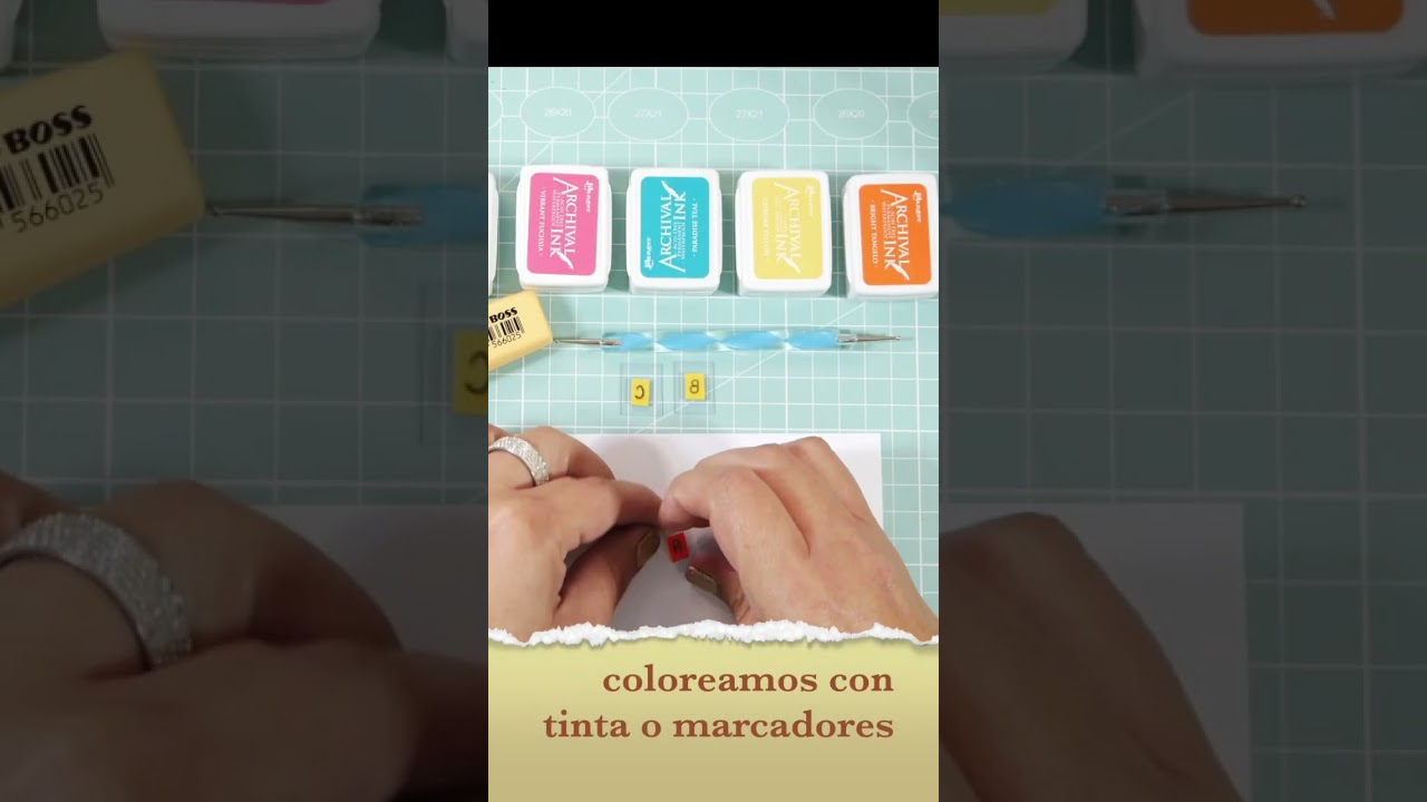 Sellos caseros 😱 s&uacute;per f&aacute;ciles , clase completa en el canal #sellos#manualidades #pintura #dibujo