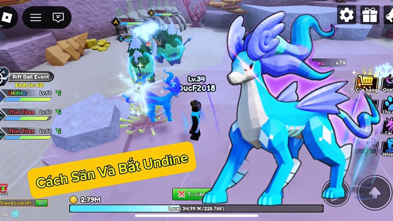 How to Hunt and Catch Undine in the New Catch a Monster Version