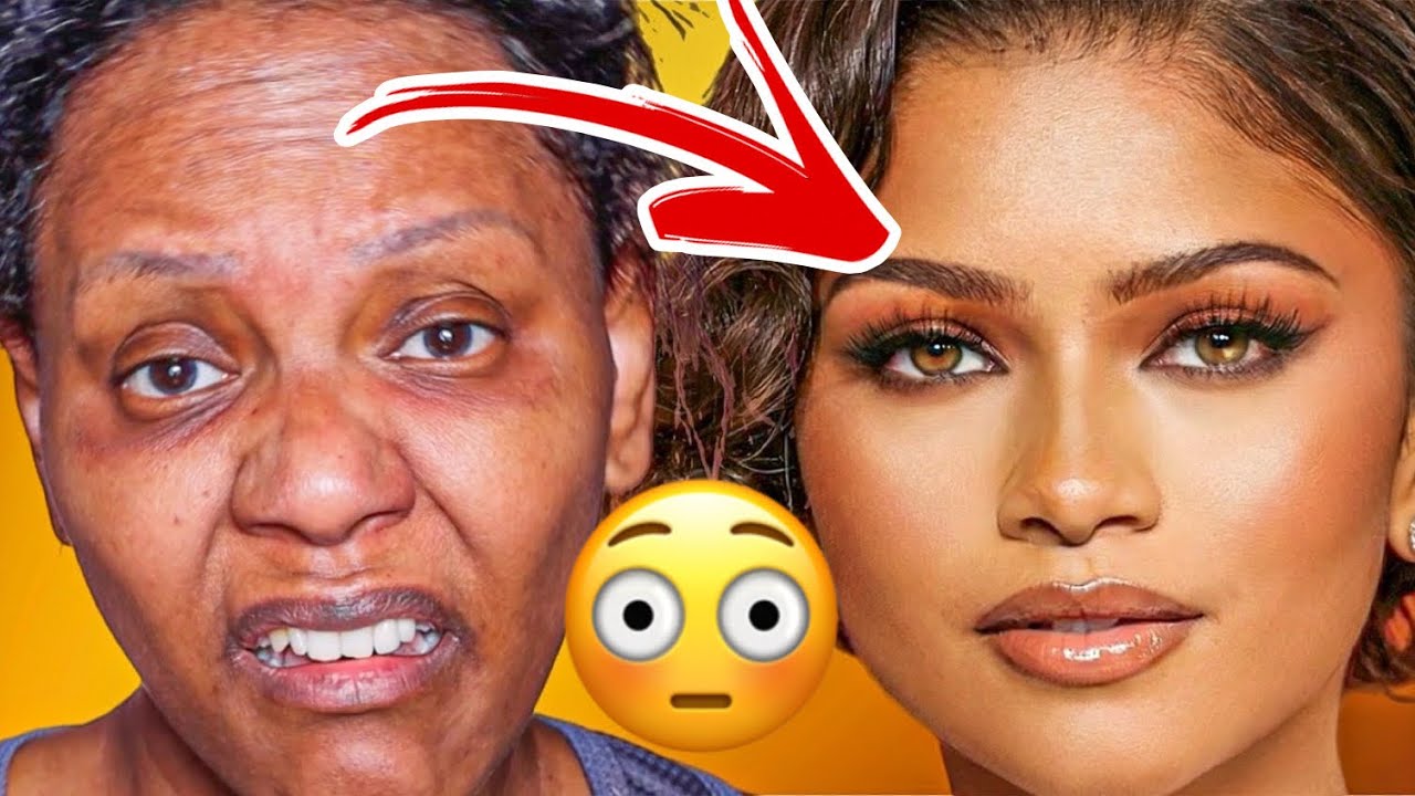 Makeup Transformation Zendaya 😱🔥🔥 #makeuptutorial
